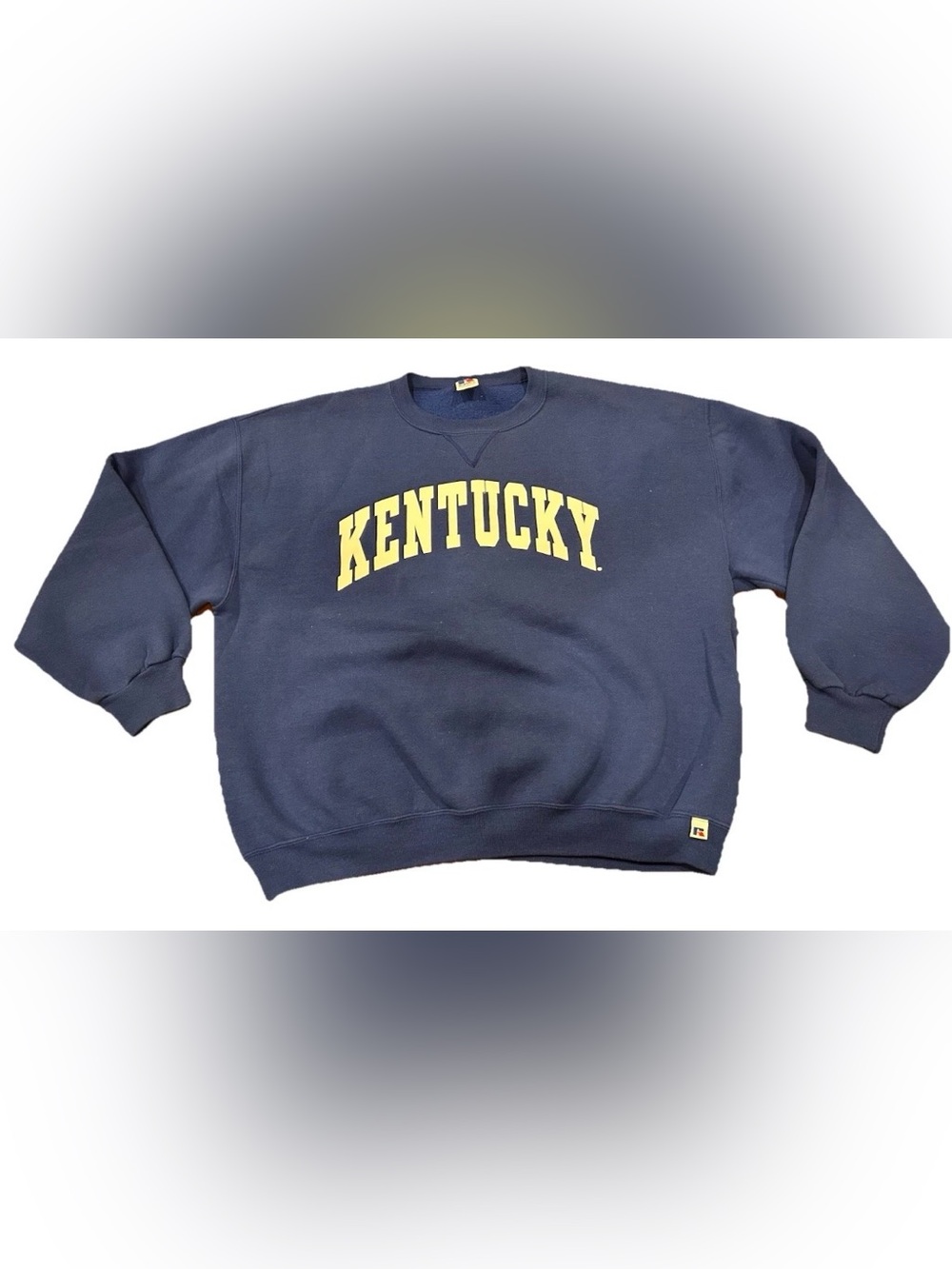 Vintage Russell Athletic Kentucky Wildcats‎ Crewneck Sweatshirt Blue Men's XL